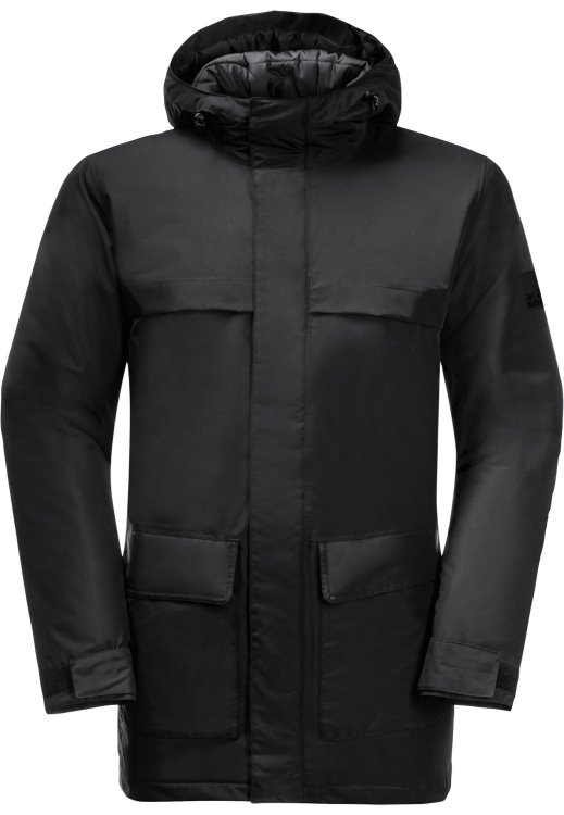 Best Brand Jack Wolfskin Black Winterlager Parka M