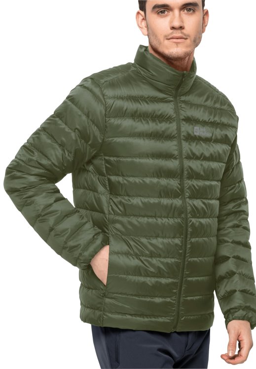Fashion Brand Jack Wolfskin Greenwood Pack & Go Down Jacket M