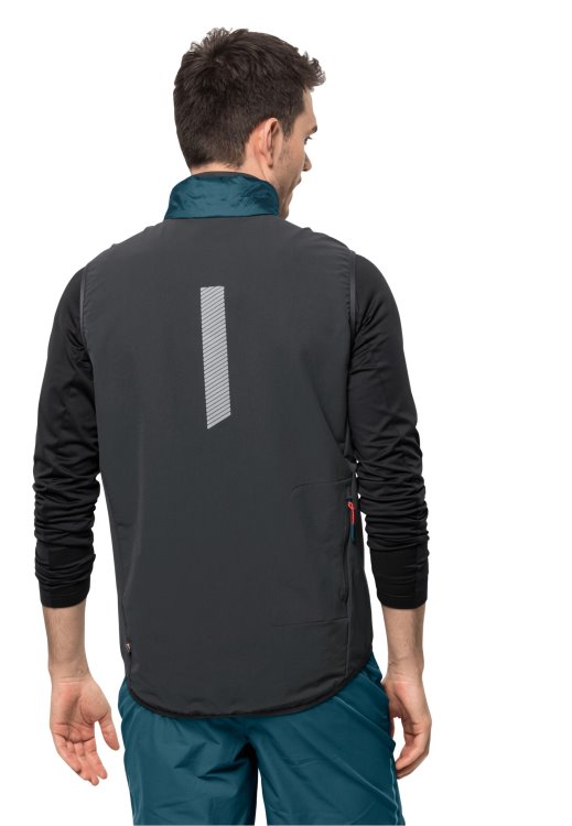Brand Jack Wolfskin Blue Coral New Morobbia Ins Vest M