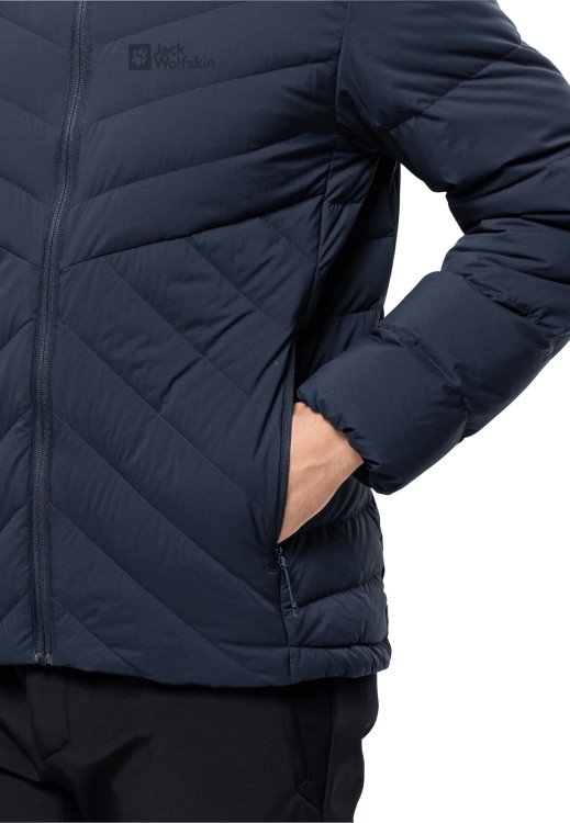 Origin Brand Jack Wolfskin Athletic Down Hoody M Night Blue