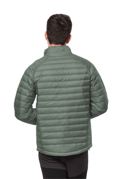 Hedge Green Brand Jack Wolfskin Passamani Down Jacket M Hot