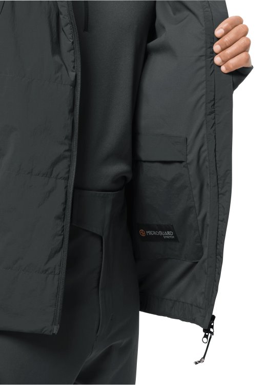Bike Commute Ins Jacket M Brand Jack Wolfskin Phantom Hot
