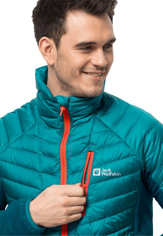 Brand Jack Wolfskin Bay Blue Nebelhorn Down Hybrid M Origins