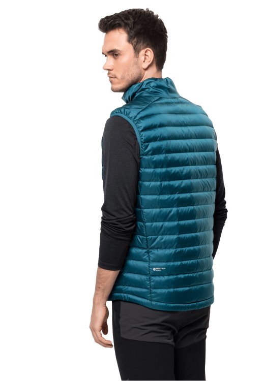 Brand Jack Wolfskin Blue Coral Passamani Down Vest M