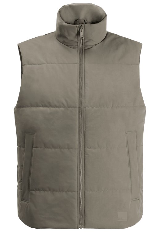 Dusty Olive Brand Jack Wolfskin Best White Frost Vest M