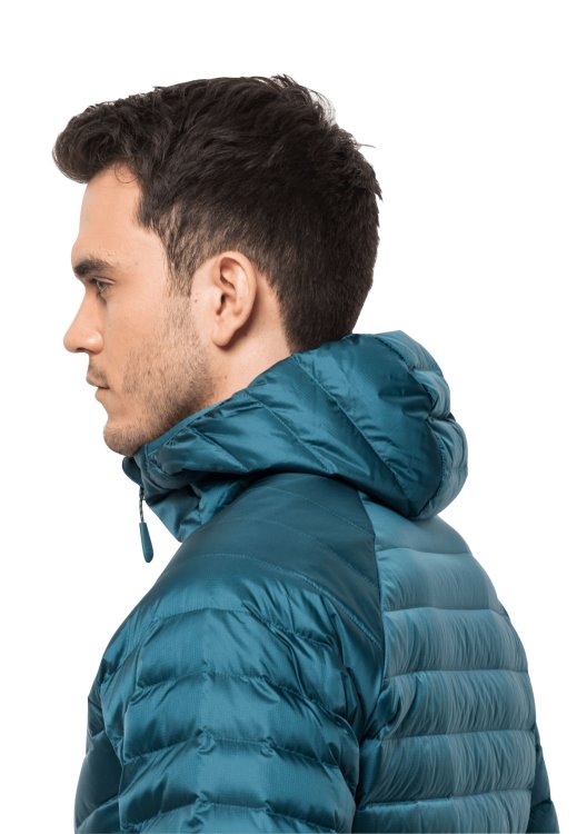 Blue Coral Passamani Down Hoody M Origin Brand Jack Wolfskin