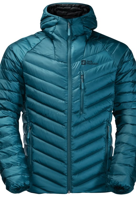 Blue Coral Passamani Down Hoody M Origin Brand Jack Wolfskin