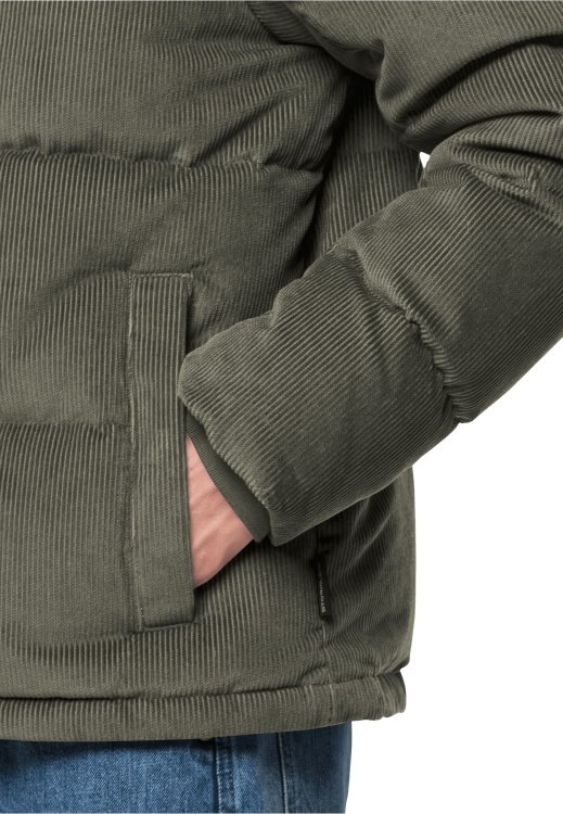 Nature Corduroy Jacket M Brand Jack Wolfskin Dusty Olive New