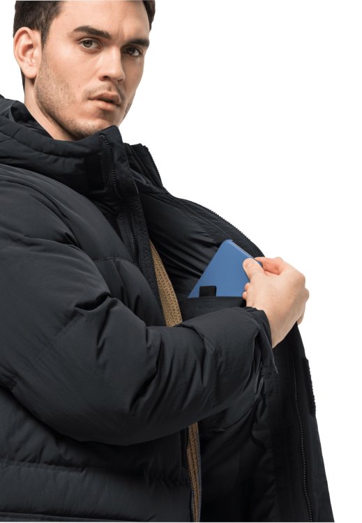 Alex Long Down Jacket M Brand Jack Wolfskin Fashion Phantom