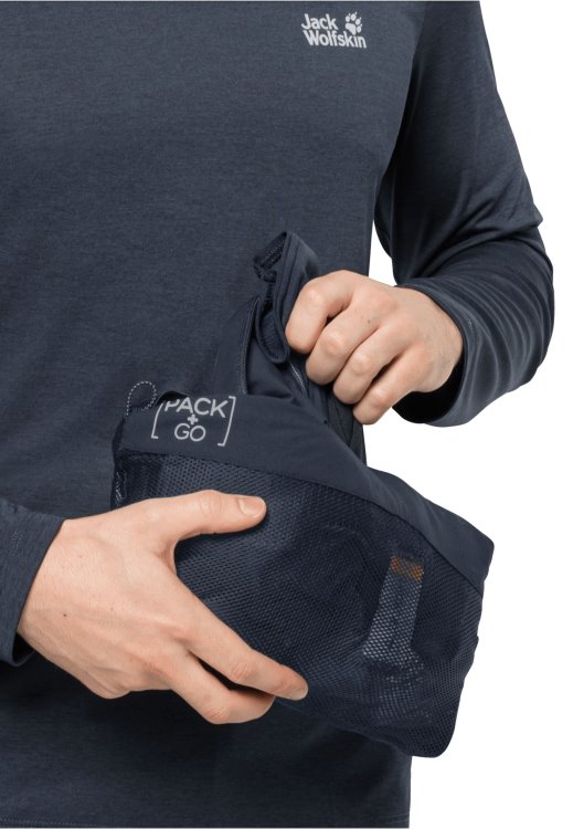 Brand Jack Wolfskin Night Blue Brand Pack & Go Hybrid M