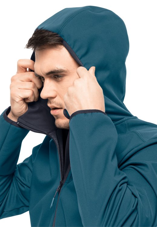 Brand Jack Wolfskin Bornberg Hoody M Origin Blue Coral