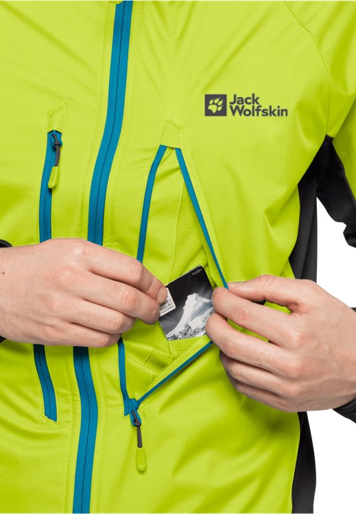 Origin Lime Brand Jack Wolfskin Alpspitze Hoody M