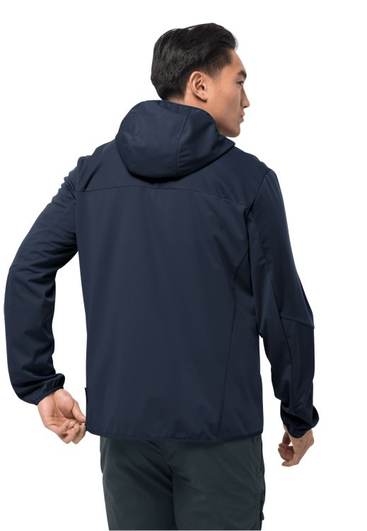 Origins Night Blue Go Hike Softshell M Brand Jack Wolfskin