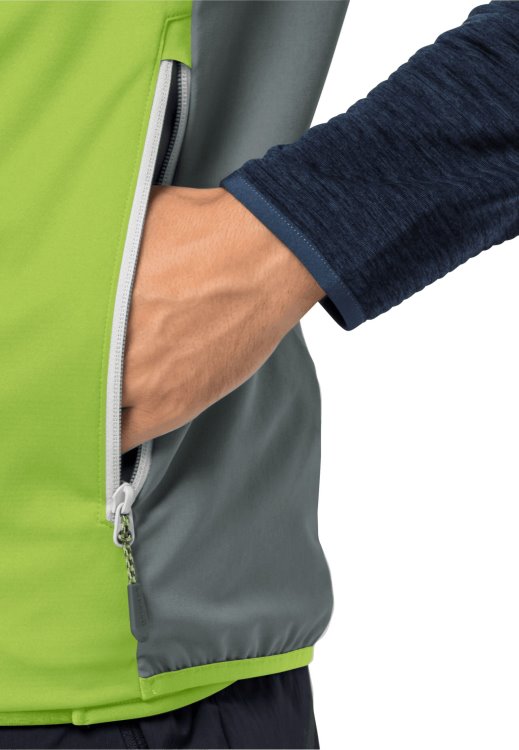 Highest Peak Vest M New Spring Lime Brand Jack Wolfskin
