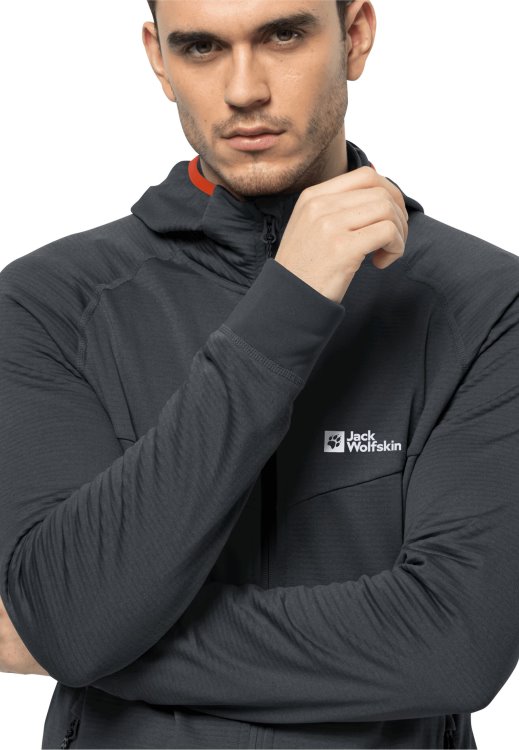 Brands Brand Jack Wolfskin Hydro Grid Hooded Fz M Phantom
