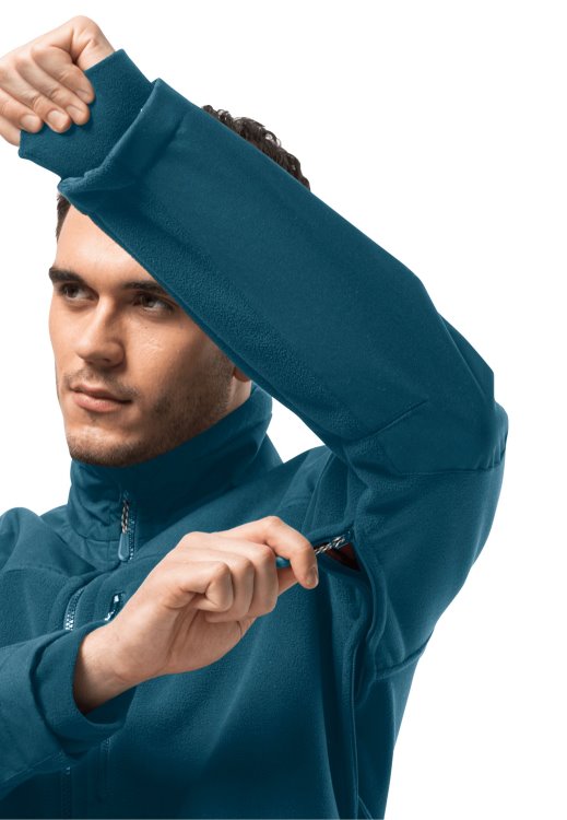 Brands Blizzard Fz M Blue Coral Brand Jack Wolfskin