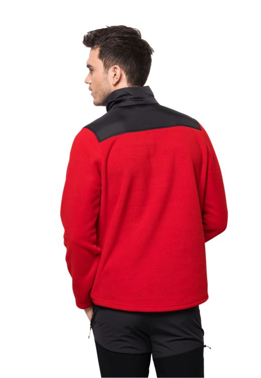 Dna Grizzly Fz M Brand Jack Wolfskin Collection Adrenaline Red