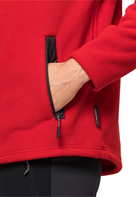 Dna Grizzly Fz M Brand Jack Wolfskin Collection Adrenaline Red