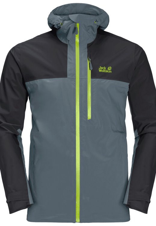 Go Hike Jacket M Storm Grey Origin Brand Jack Wolfskin