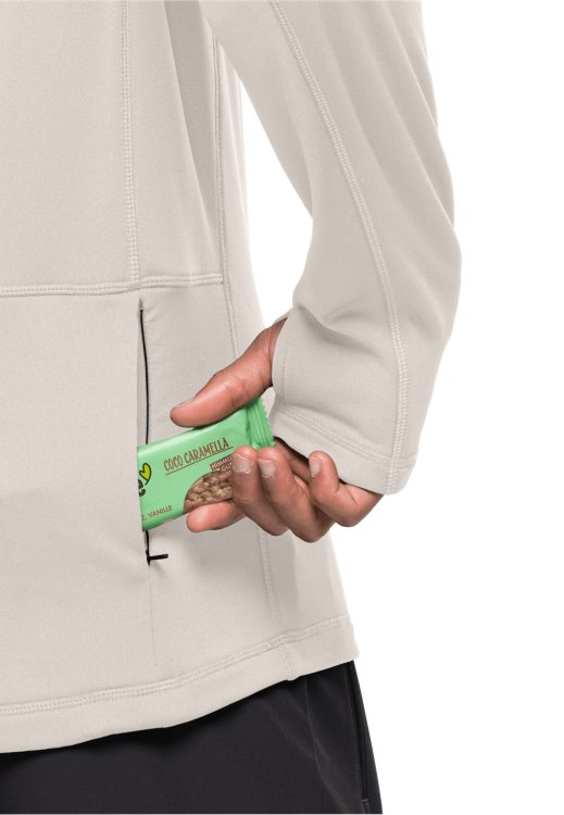 Collection Brand Jack Wolfskin Bike Commute Halfzip M Winter Pearl