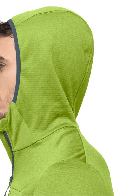 Hydro Grid Fleece M Brand Jack Wolfskin Spring Lime Brands