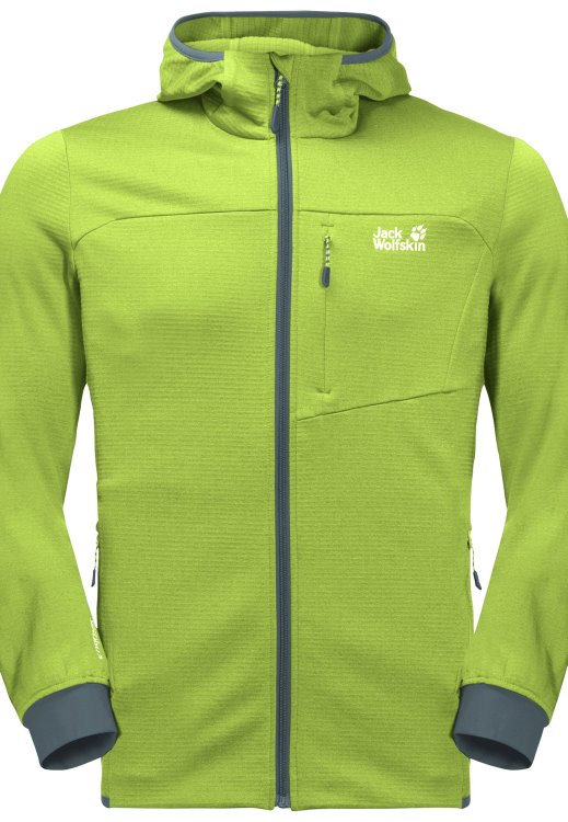 Hydro Grid Fleece M Brand Jack Wolfskin Spring Lime Brands