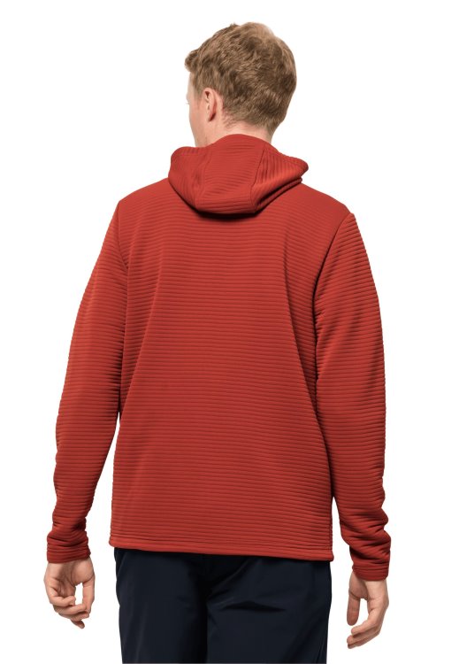 Modesto Hooded Jacket Men Collection Brand Jack Wolfskin Mexican Pepper