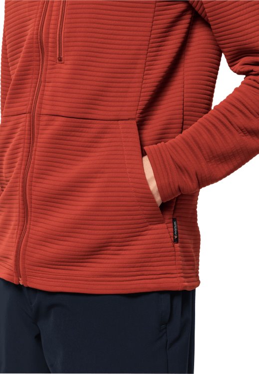 Modesto Hooded Jacket Men Collection Brand Jack Wolfskin Mexican Pepper