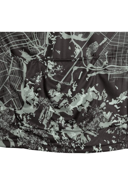 Origins Hedge Green Allover Morobbia L/s Printed M Brand Jack Wolfskin