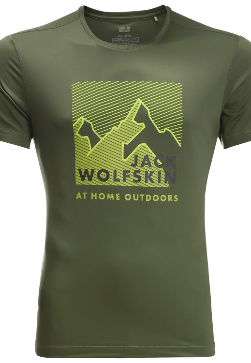 Brand Jack Wolfskin Peak Graphic T M Brand Greenwood