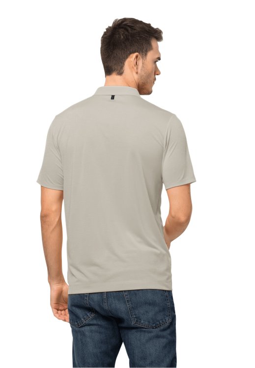 Dusty Grey Brand Jack Wolfskin Pack & Go Polo M Original