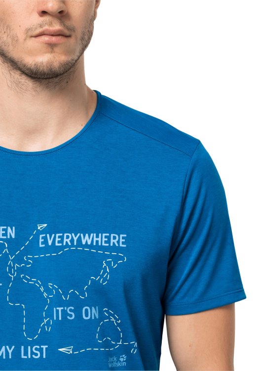 Blue Pacific Hot Brand Jack Wolfskin Pack & Go Travel T M