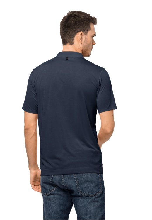 Collection Pack & Go Polo M Brand Jack Wolfskin Night Blue