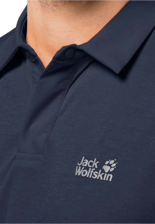 Collection Pack & Go Polo M Brand Jack Wolfskin Night Blue