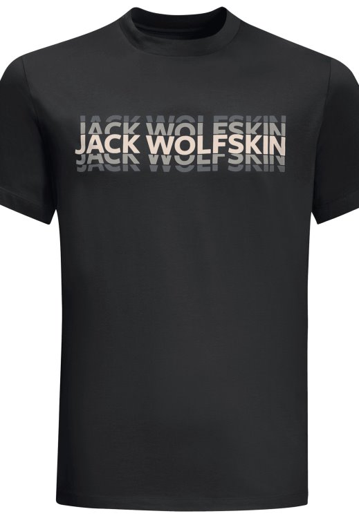 Strobe T M Black Origin Brand Jack Wolfskin