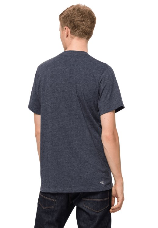 Original Ocean Logo T M Brand Jack Wolfskin Night Blue