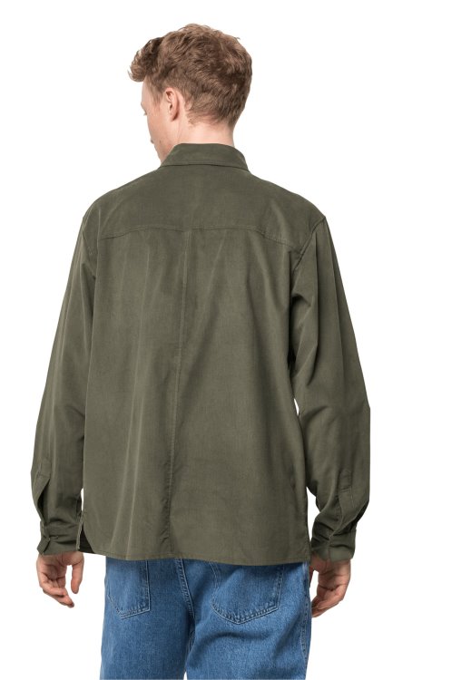 Dusty Olive Brand Jack Wolfskin Origin Nature Shirt M