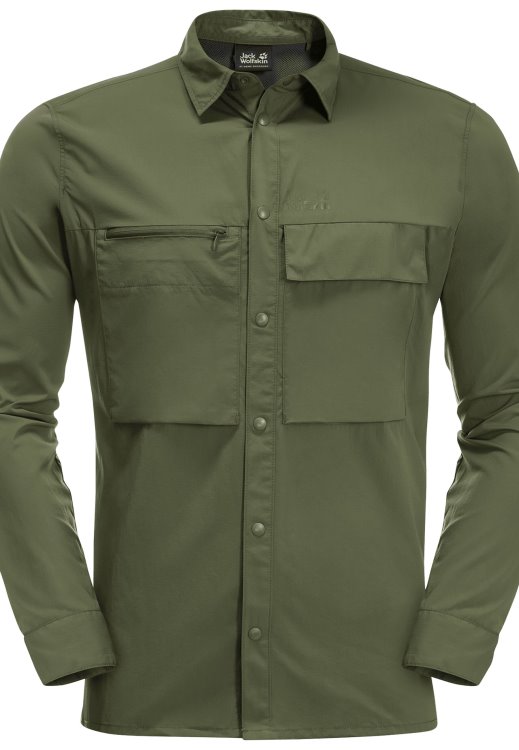 Atacama Vent Shirt M Greenwood Original Brand Jack Wolfskin