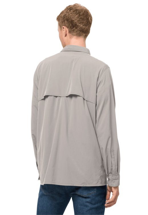 Brand Jack Wolfskin Atacama Vent Shirt M Origins Ash Grey