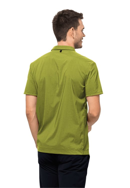 Fashion Pack & Go Shirt M Brand Jack Wolfskin Golden Cypress