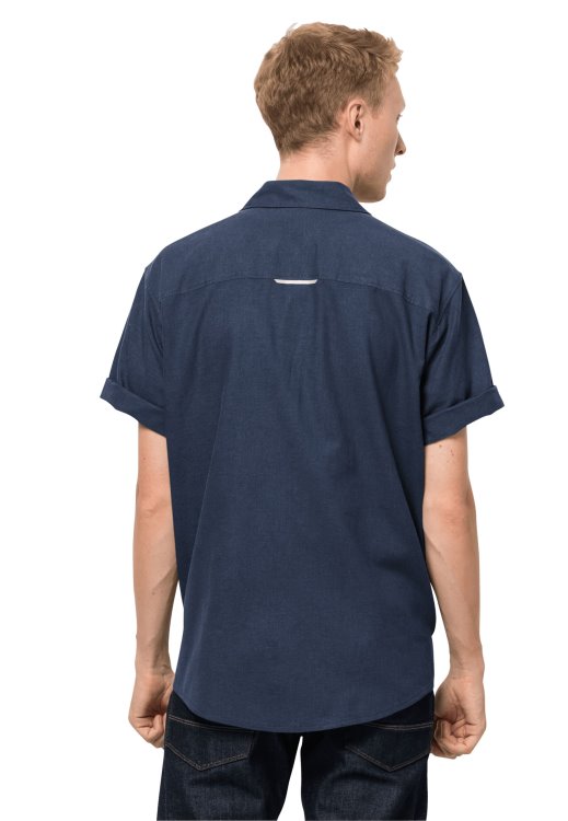 Collection Nature Summer Shirt M Dark Indigo Brand Jack Wolfskin