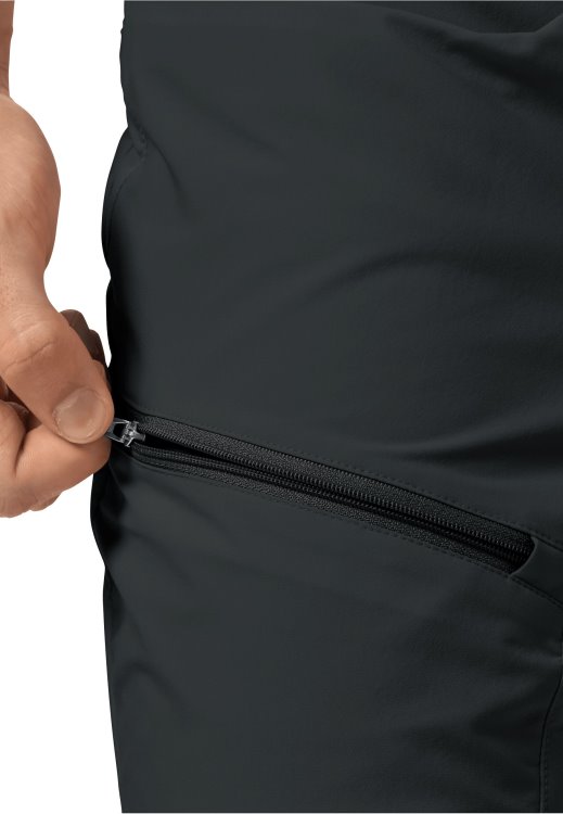Black Tourer Shorts M Brand Jack Wolfskin Origins