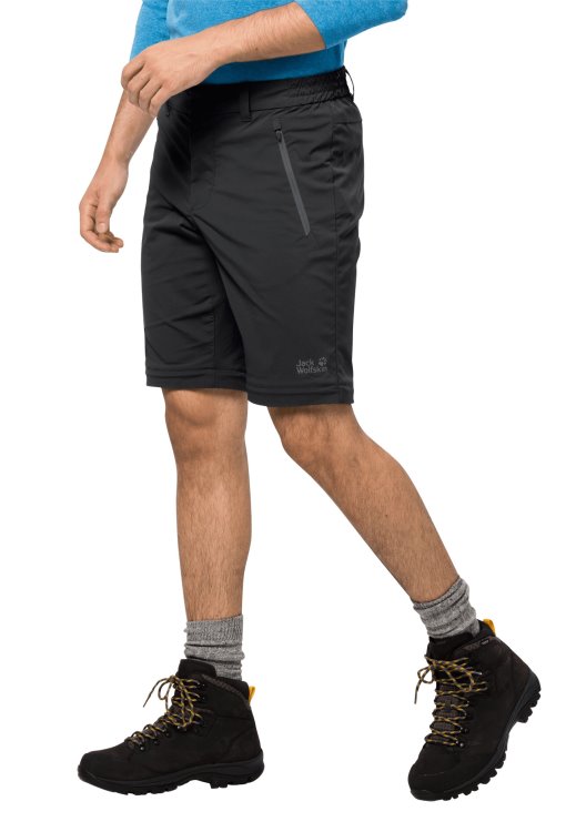 Overland Zip Away M Black Origins Brand Jack Wolfskin