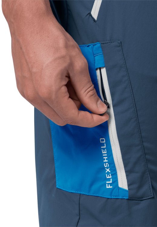 New Brand Jack Wolfskin Thunder Blue Overland Pants M