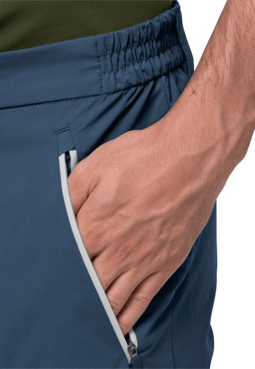 New Brand Jack Wolfskin Thunder Blue Overland Pants M