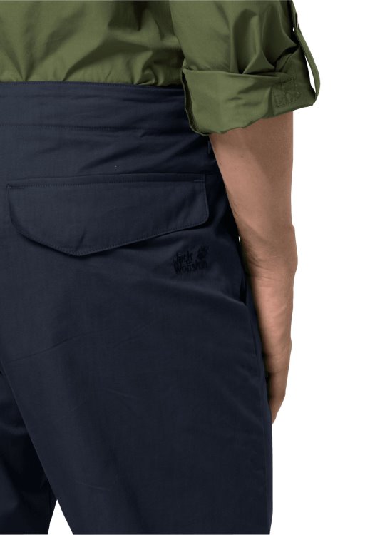 Night Blue Brand Jack Wolfskin Lakeside Trip Pants M