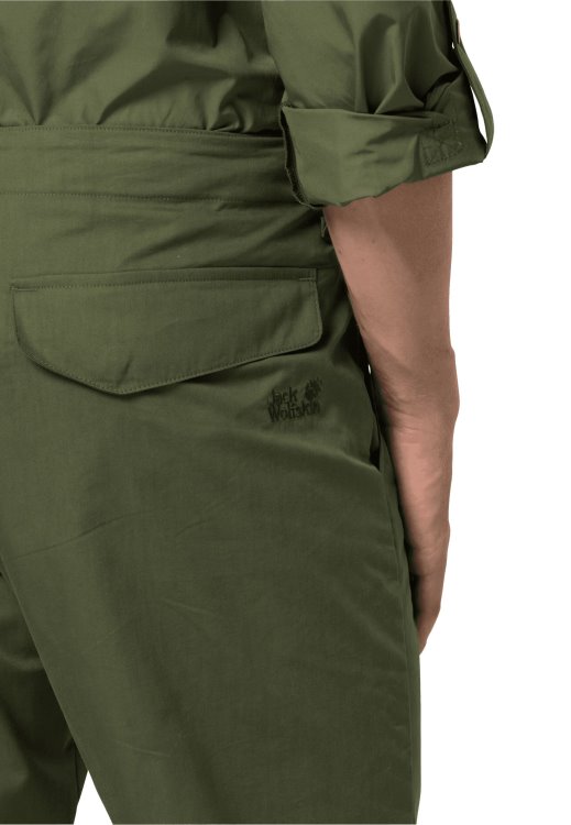 Lakeside Trip Pants M Greenwood New Brand Jack Wolfskin