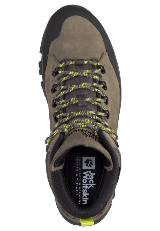 Rebellion Texapore Mid M Brand Khaki-Phantom Brand Jack Wolfskin