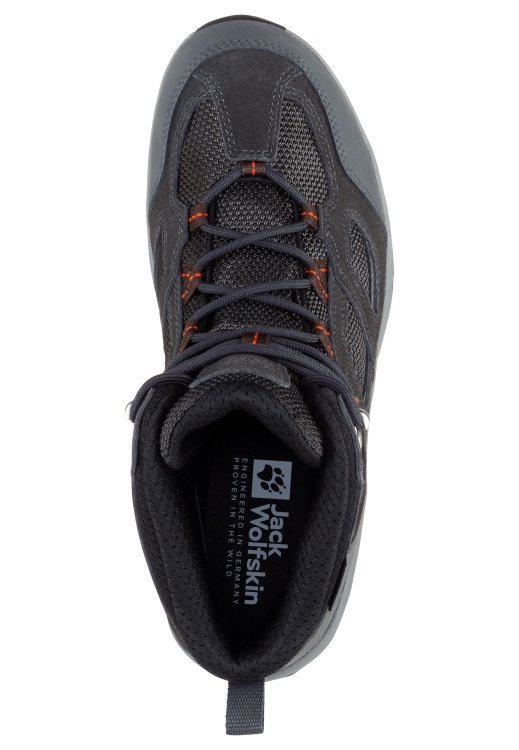 Grey-Orange Vojo 3 Texapore Mid M Brand Jack Wolfskin