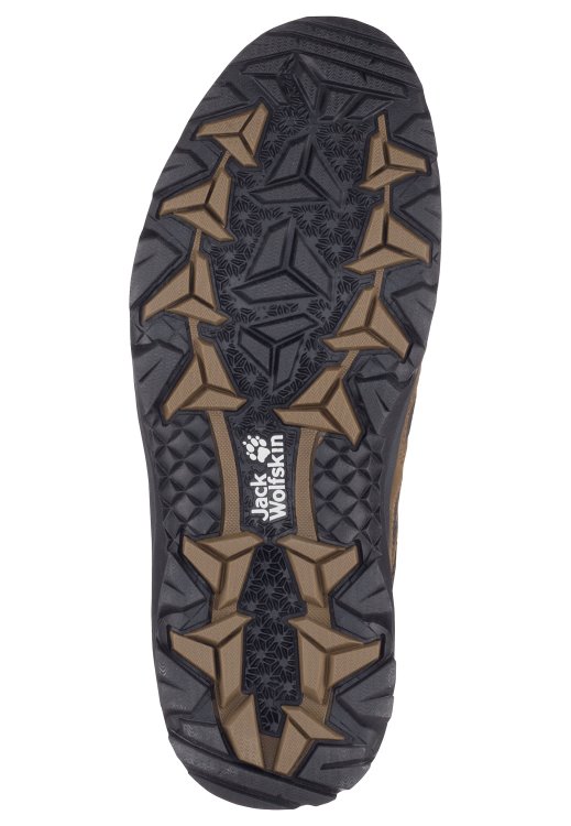 Best Brand Jack Wolfskin Brown-Phantom Vojo 3 Texapore Low M